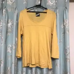 VICTIM ヴィクティム カットソー 7分丈Tシャツ イエローのサムネイル