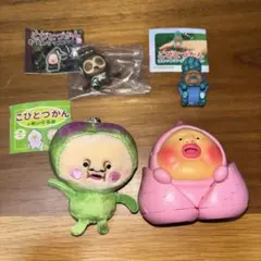 こびとづかん グッズまとめ売り！ ガチャガチャ3種、パズル1種