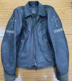 イエローコーン　レザー　ジャケット　バイク　連休特価67000円→33000円のサムネイル