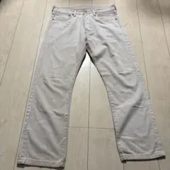 리바이스 501 화이트 데님 W32 L32