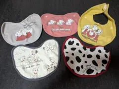 101匹わんちゃん スタイ 5枚セット