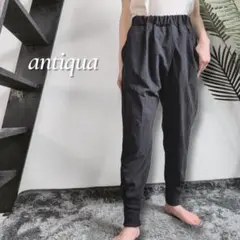 antiqua 総ゴムイージーパンツ 裾リブ ジョガーパンツのサムネイル