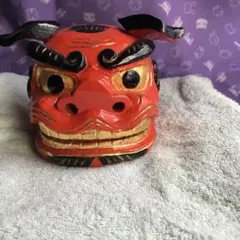 獅子頭木彫 Yahoo!オークション - 獅子頭 獅子舞 木製 木彫 天然木 無着色色