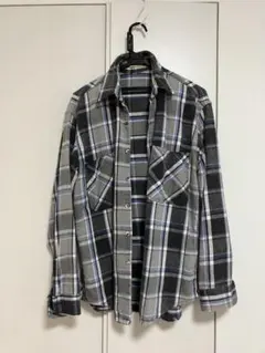 80's BIG MAC フランネルネルシャツ グレー系チェック