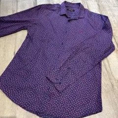 BURBERRY BLACKLABEL 小花柄 総柄 シャツ サイズ2