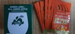 Mrs. GREEN APPLE コラボグラス×2つとステッカー×12セット