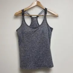 ROXY ヨガウェア タンク トップ グレー　Lサイズのサムネイル