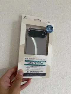 パワーサポート iPhone Air エアージャケット Smoke matte