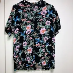 メンズFOREVER 21 フローラルアロハシャツ M