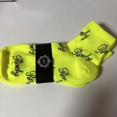 蛍光イエロー Rady ソックス