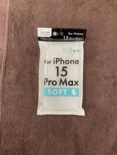 iPhone 15 Pro Max ソフトケース 透明