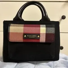 ブルーレーベルクレストブリッジ　ショルダーバッグ　2way　ブラックのサムネイル