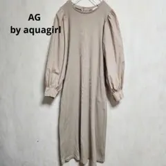 AG by aquagirl 리브 전환 원피스 베이지 가을 겨울