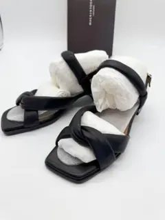 新品 マッキントッシュ ストラップ サンダル ブラック 24cmのサムネイル