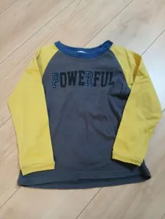キッズ 長袖カットソー POWERFUL オフロード柄