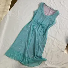 平成ギャルy2k 姫ギャルフェアリーIndio 刺繍ワンピースチュールのサムネイル