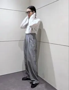 【専用】ハイウエスト2タックパンツ　ガリャルダガランテ