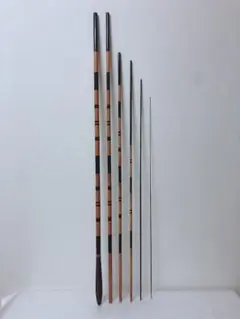美品 在銘 峯匠 ヘラブナ竿 厚塗り 段巻 竹竿 和竿 竹工芸 4m50cm 2025年最新】へら 和竿の人気アイテム - メルカリ