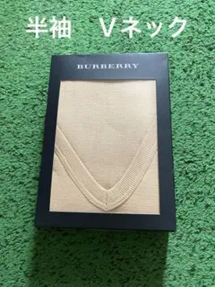 BURBERRY LONDON Tシャツ 半袖 Vネック 無地 福助