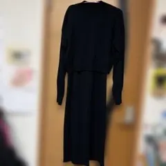 GUブラック 長袖 セットアップ Lサイズ