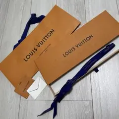 LOUIS VUITTON ネクタイ箱　メッセージカード　リボン