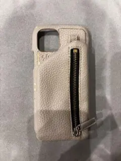 ajew ベージュ　スマホケース　iPhoneX/XS/11pro対応　値下げ