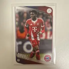 Alphonso Davies Topps FC Bayern カード
