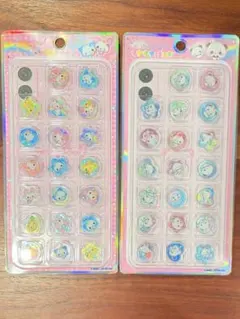 カミオジャパン おはじきシールKira★Coro ハッピーマーチ&もちもちパンダ