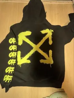 オフホワイト パーカー 19AW 完売品 希少XXL バックプリント 白 - メルカリ