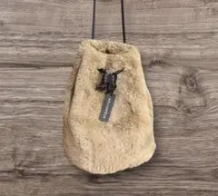 エリオポールファーバッグ　ベージュ