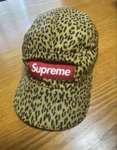 ヒョウ柄 メッシュキャップ supreme - メルカリ
