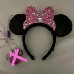 ミニーちゃんカチューシャ