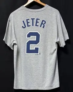 永久欠番】MLB ヤンキース デレク・ジーター Tシャツ [メンズM相当
