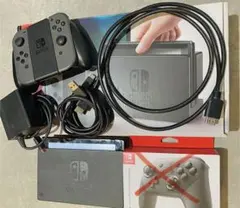 Nintendo Switch 本体 グレー 付属品付き
