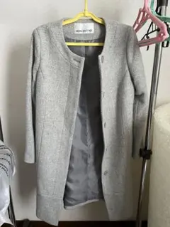 ナチュラルビューティーベーシック ツイードシャークコート