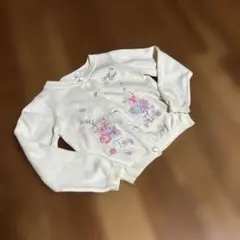 メゾピアノ 刺繍カーディガン110-120