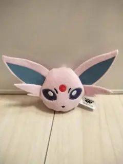 ポケモン　フェイスぬいぐるみキーホルダー　エーフィ　イーブイフレンズ