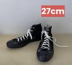 く*ぅ様 【美品】コンバースUSオリジネイター ブラック 27センチ