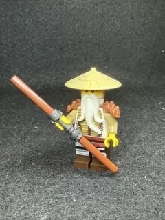 【正規品】レゴ ニンジャゴー ウー先生 ヒーロー ミニフィグ 武器付き