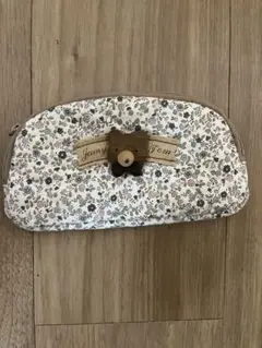 小物入れ　布製　ペンケース　花柄
