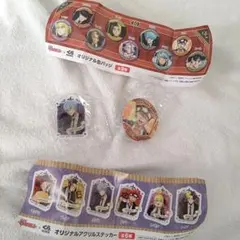 MASHLE マッシュル ドット缶バッジ ランスアクリルステッカー セット