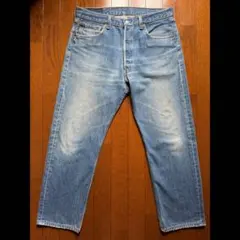 90s USA製 Levi'sリーバイス501 W36鬼ヒゲ 色落ち状態サイズ良 - メルカリ