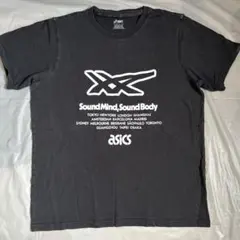 asics アシックス ロゴ Tシャツ ブラック Lのサムネイル