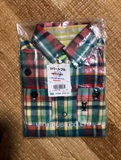 【未開封】タグ付き☆リバーシブル チェックシャツ