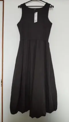 GU ノースリーブワンピース XL ブラック タグ付き新品