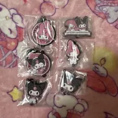 マイメロディ＆クロミ 繋がるラバーコレクション 6個セット