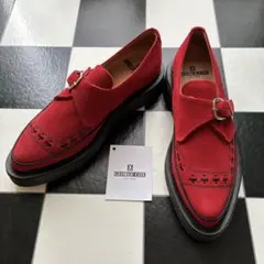 GEORGE COX レッドスエード 3976 V M/G MONK UK8のサムネイル