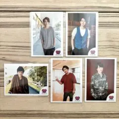 【未開封】 嵐 大野智 櫻井翔 相葉雅紀 二宮和也 松本潤 ミニフォトセット