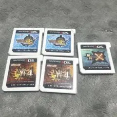 モンスターハンターシリーズ 3DSソフト 5本セット