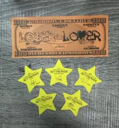 TXT星5枚セット、ルザラバ